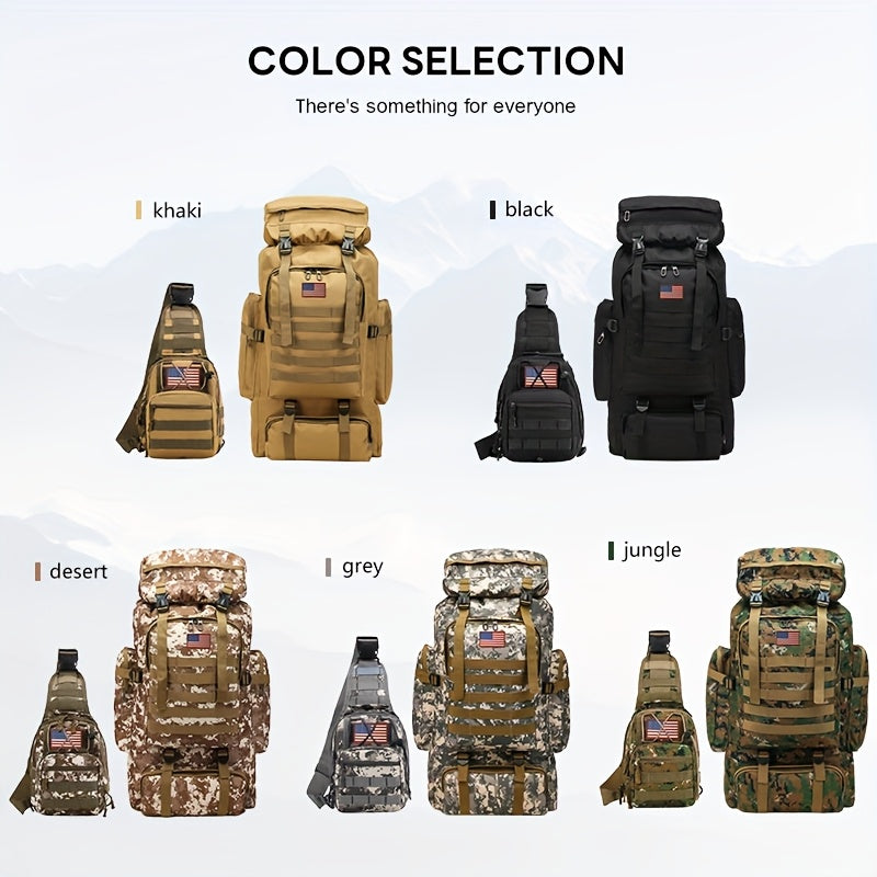 MOLLE 3-Day Assault Pack - Tactical Military Backpack 80L