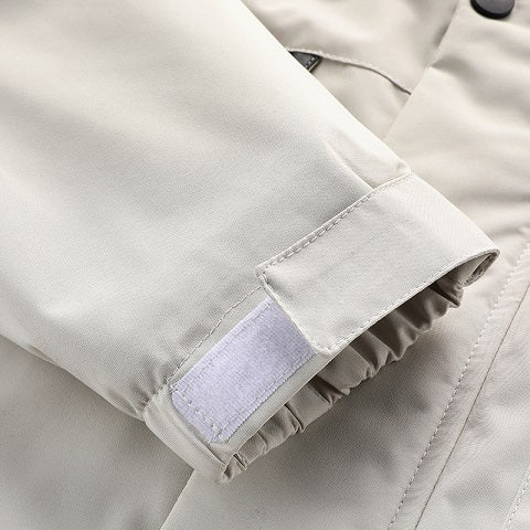 Hooded Windbreaker Jacket - Lightweight Pilot Style for Spring & Fall