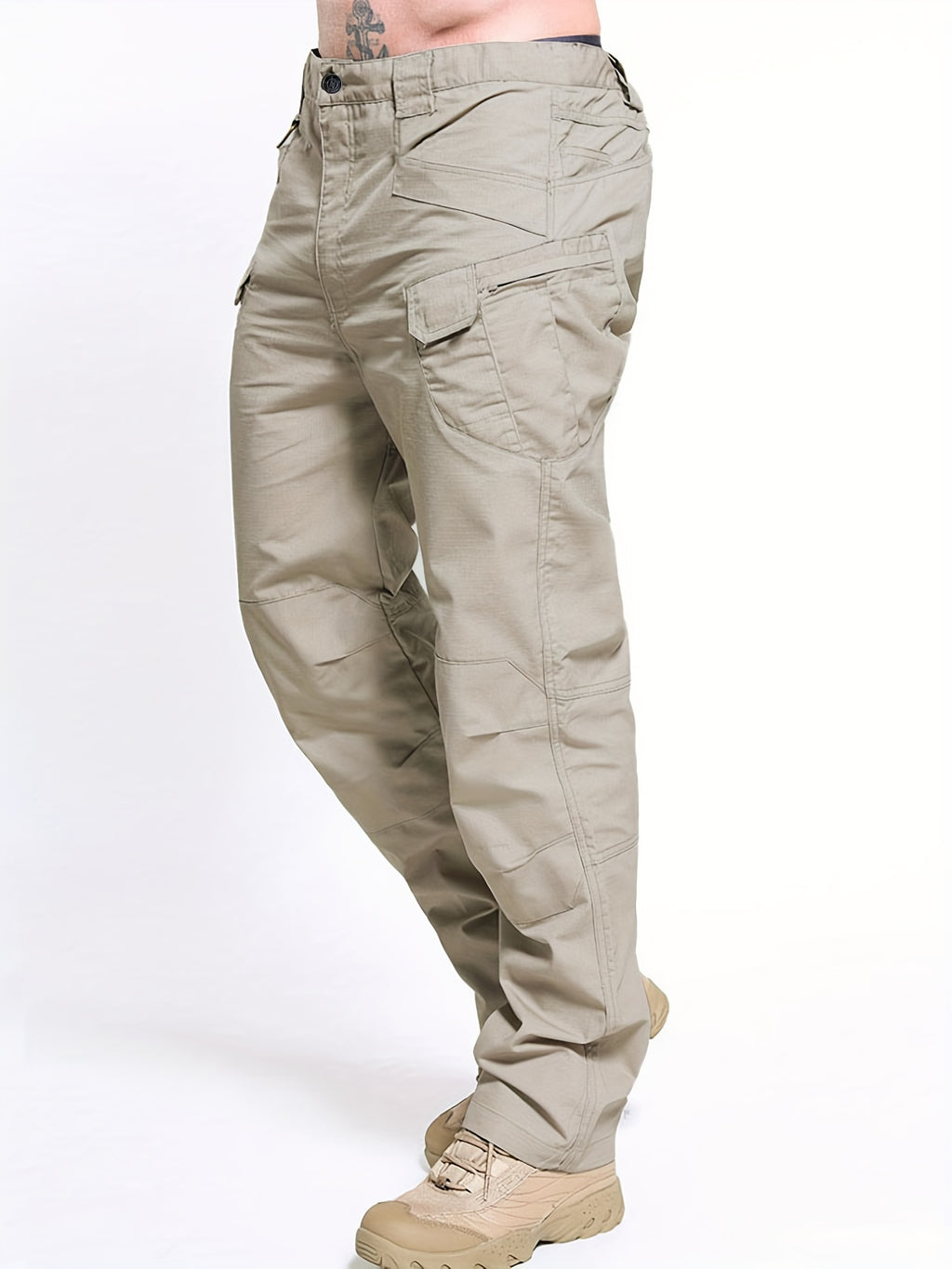 Multi-Pocket Tactical Pants - Military Outdoor Combat Trousers