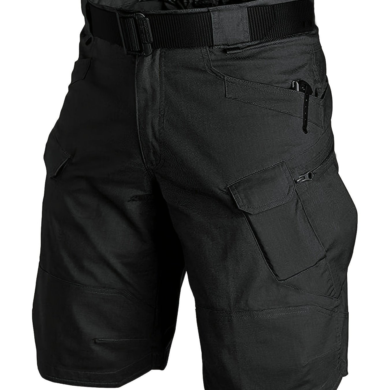 Men's Casual Tactical Shorts, Multi Pocket Shorts For Outdoor Activities