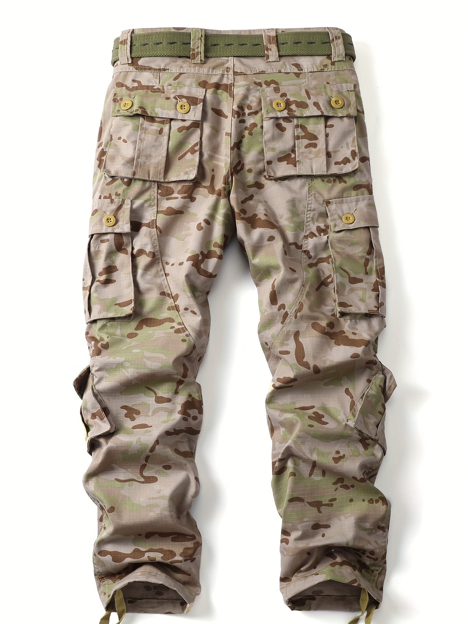 Tactical Camo Cargo Pants - Military Multi-Pocket Combat Trousers