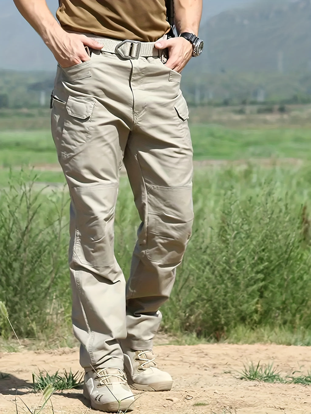 Multi-Pocket Tactical Pants - Military Outdoor Combat Trousers