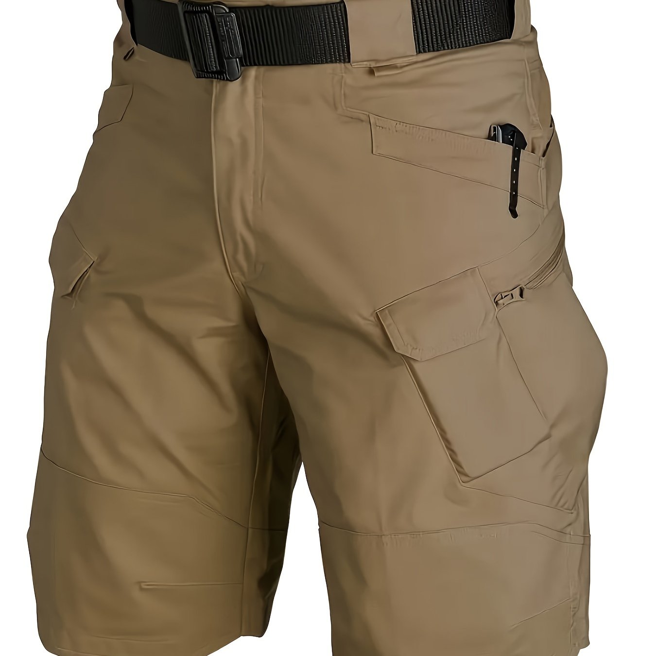Tactical Cargo Shorts - 10-Pocket Military Outdoor Combat Shorts