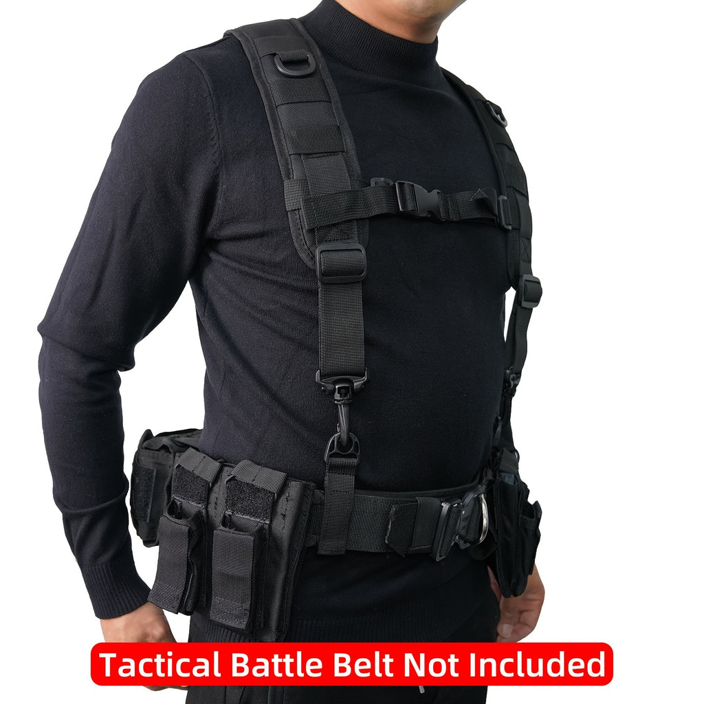 MELOTOUGH Tactical H-Harness - Duty Belt Suspender System