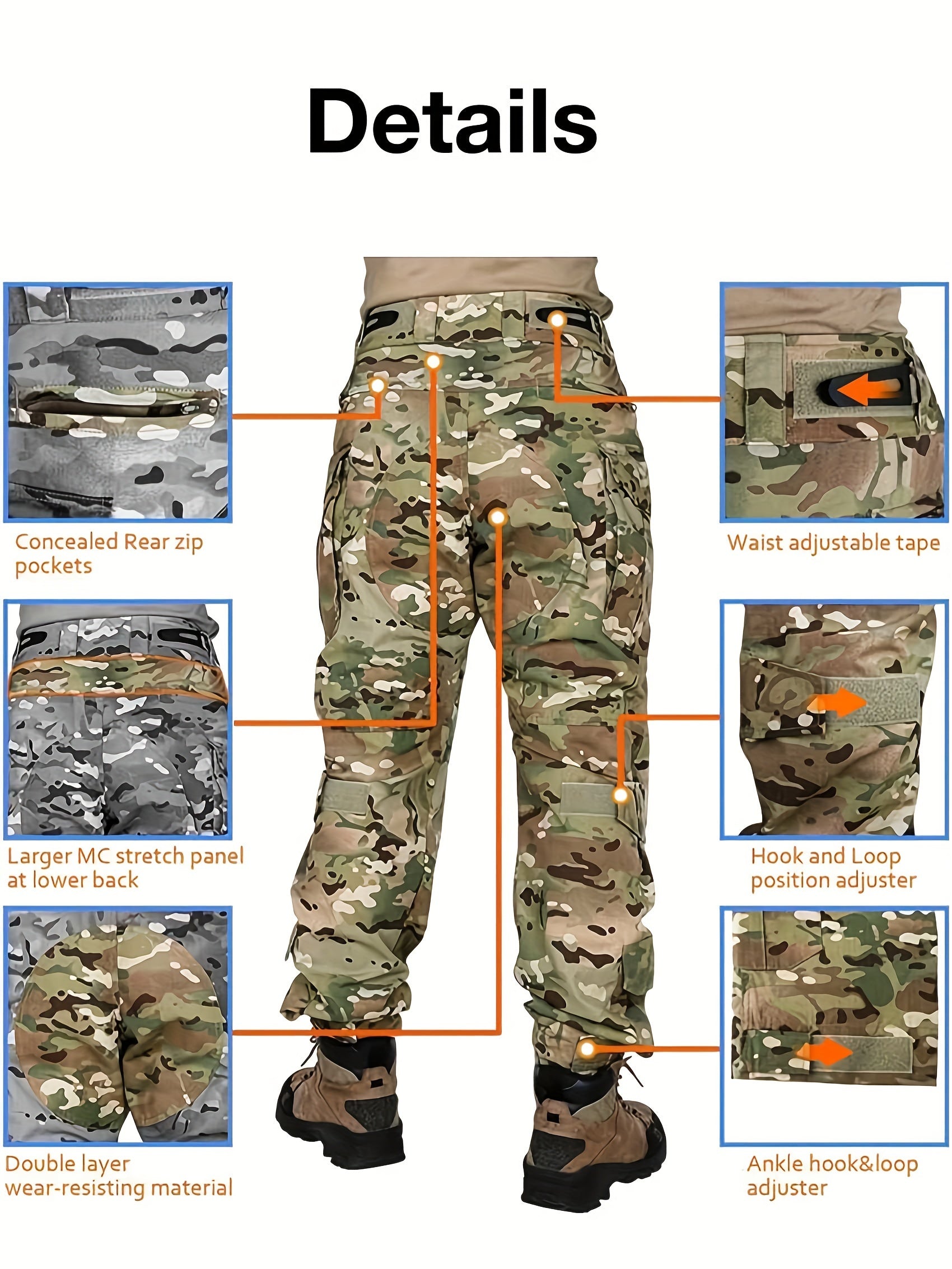 Elite Tactical Camouflage Pants — Rugged, Combat‑Ready, Built for Real Men