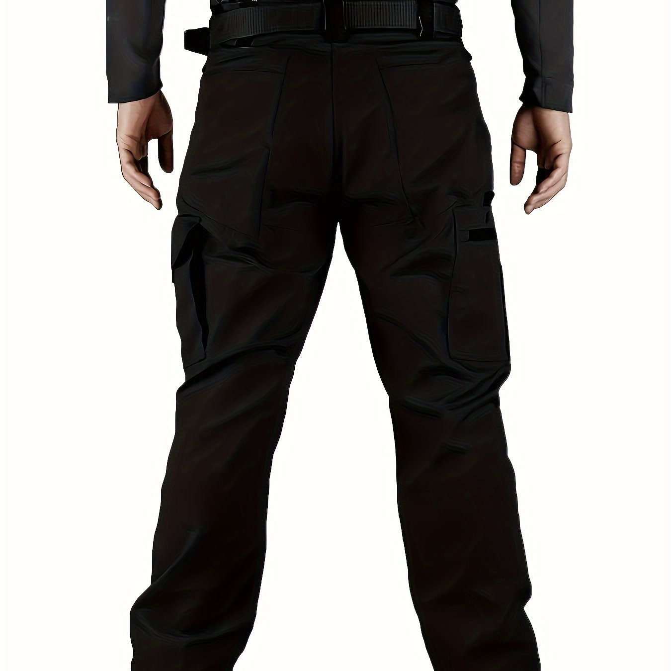 Men's Tactical Pants, Wear-resistant Quick-drying Multi-pocket Cargo Pants For Outdoor Hiking Trekking (Belt Not Included)