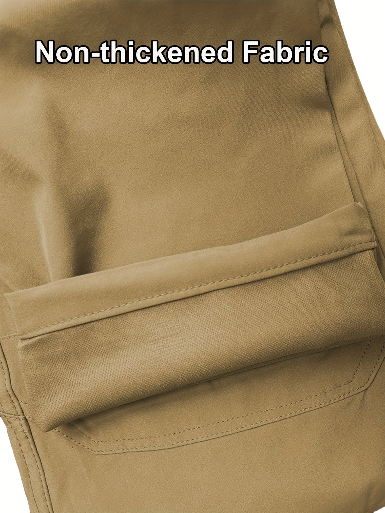 Multi Pocket Men's Tactical Pants, Loose Casual Outdoor Pants, Cargo Wear-resistant Pants For Hiking