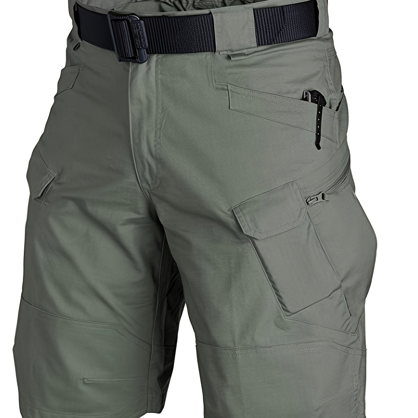 Tactical Cargo Shorts - 10-Pocket Military Outdoor Combat Shorts