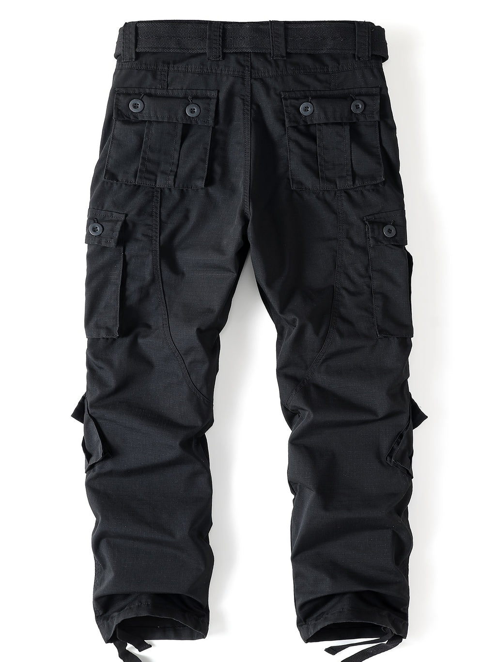 Relaxed Fit Multi-Pocket Cargo Pants for Men - Wear-Resistant, Tactical, Loose-Fitting, Comfortable, Durable, Versatile, and Practical - Ideal for Outdoor Activities, Hiking, Camping, and Travel