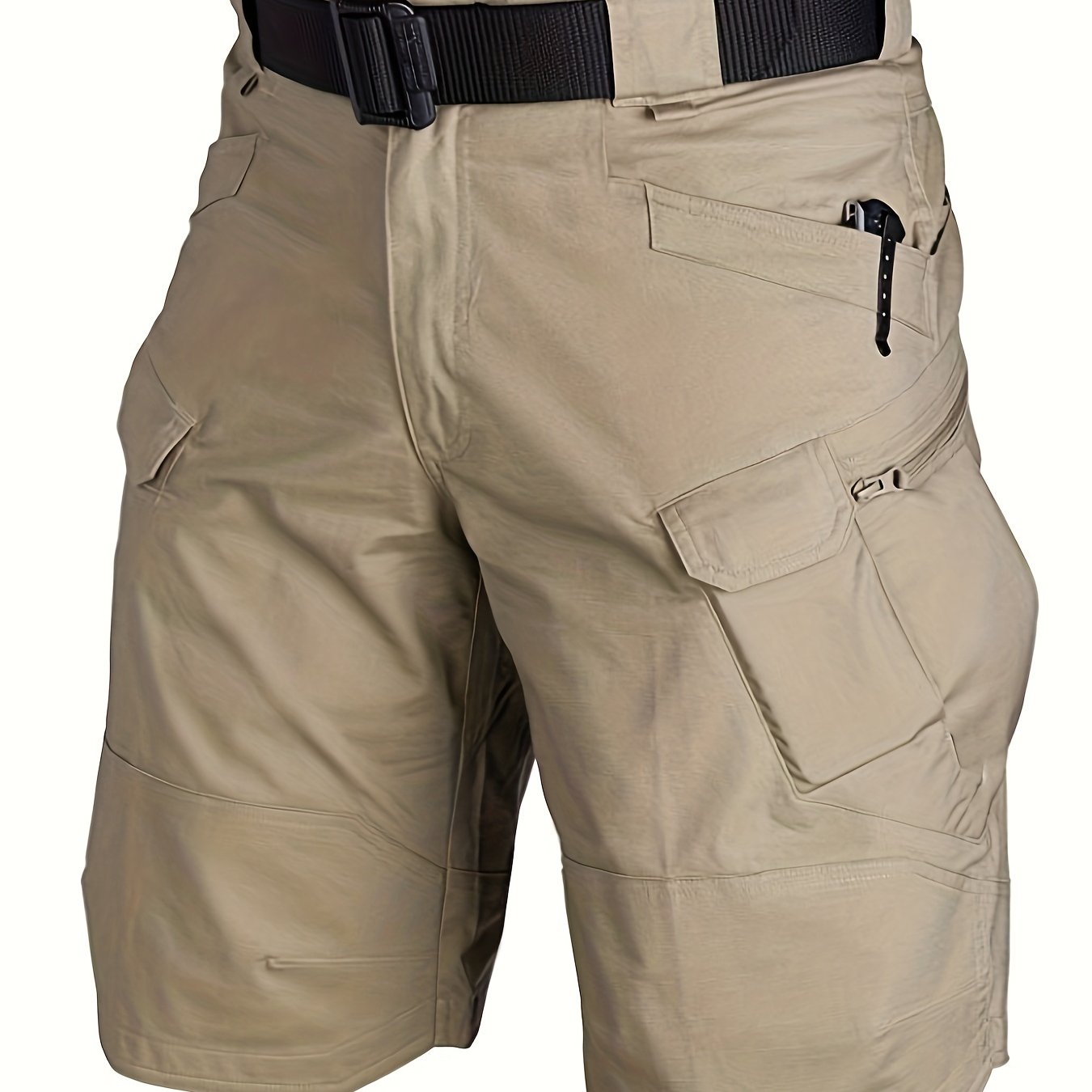 Tactical Cargo Shorts - 10-Pocket Military Outdoor Combat Shorts