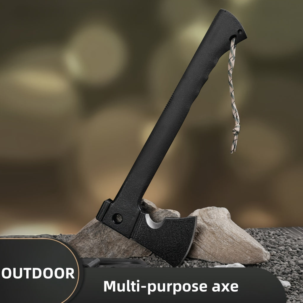 Camping outdoor axe multi-functional set camping fire axe high hardness tactical mountain axe hammer cut