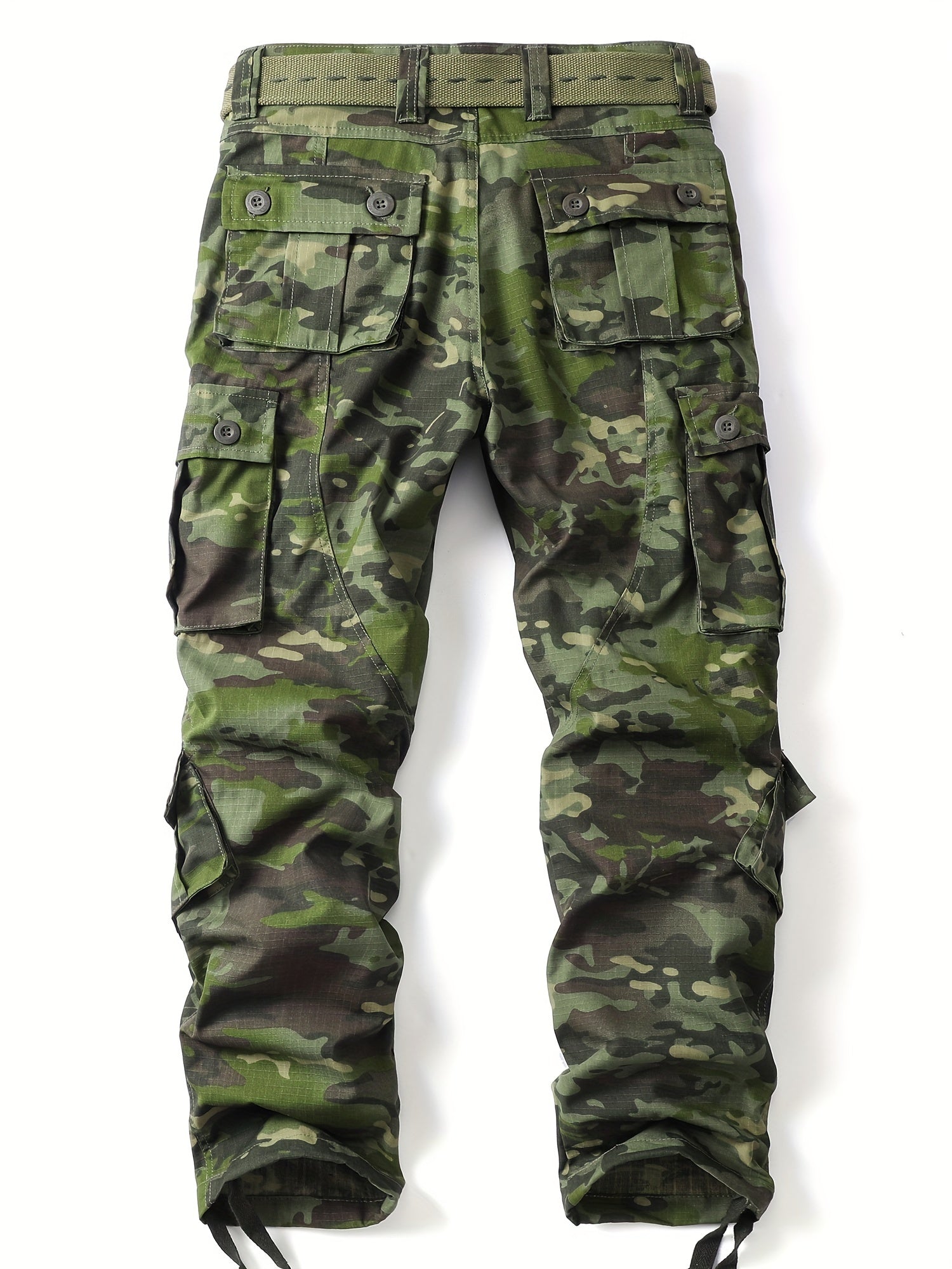 Tactical Camo Cargo Pants - Military Multi-Pocket Combat Trousers