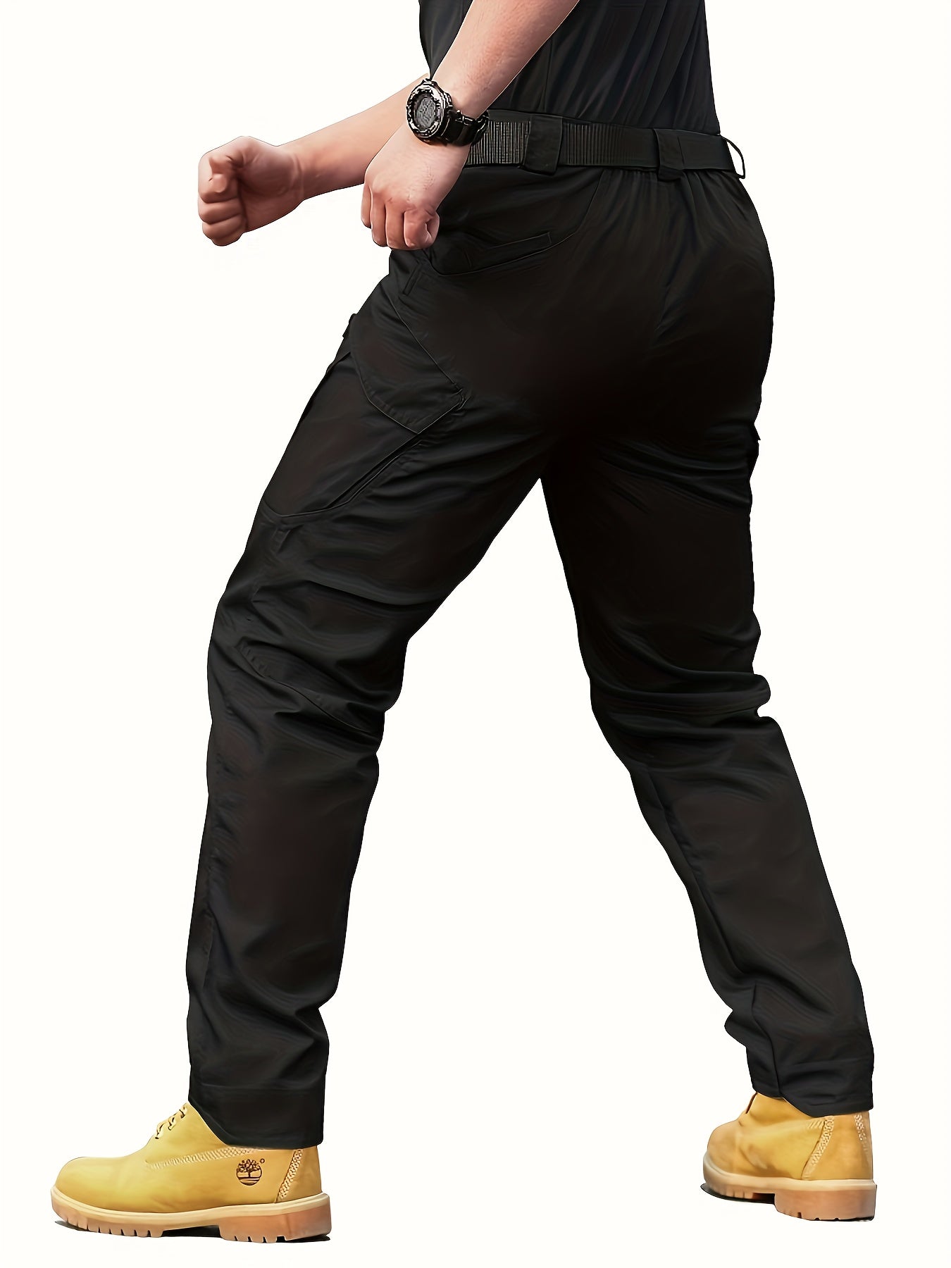 Men's Outdoor Multi Functional Tactical Pants, Multi Pocket Outdoor Hiking Sweatpants, Cargo Pants