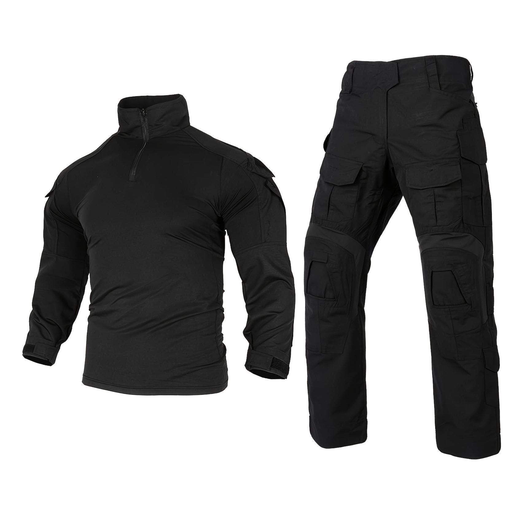 Military FROG Combat Uniform - Tactical Suit with Knee Pads