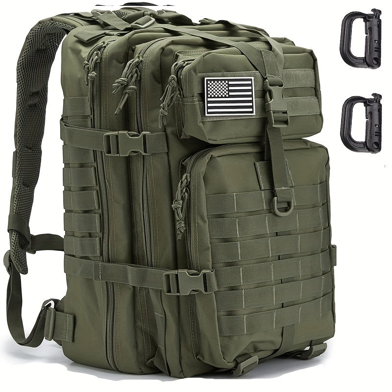 30L MOLLE Tactical Backpack - Military Daypack with Expansion System