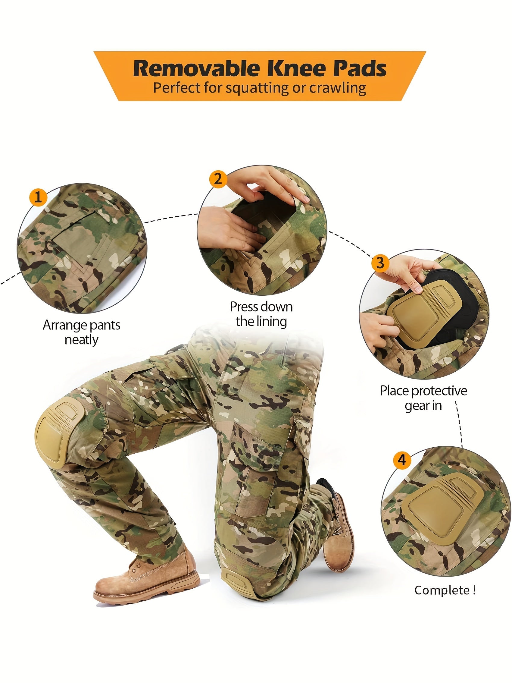 Elite Tactical Camouflage Pants — Rugged, Combat‑Ready, Built for Real Men