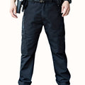 Multi-Pocket Tactical Cargo Pants - Straight Leg Outdoor Combat Trousers
