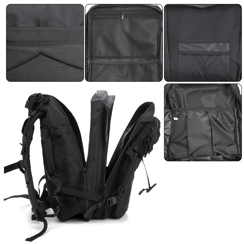 30L MOLLE Tactical Backpack - Military Daypack with Expansion System