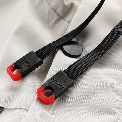 Hooded Windbreaker Jacket - Lightweight Pilot Style for Spring & Fall