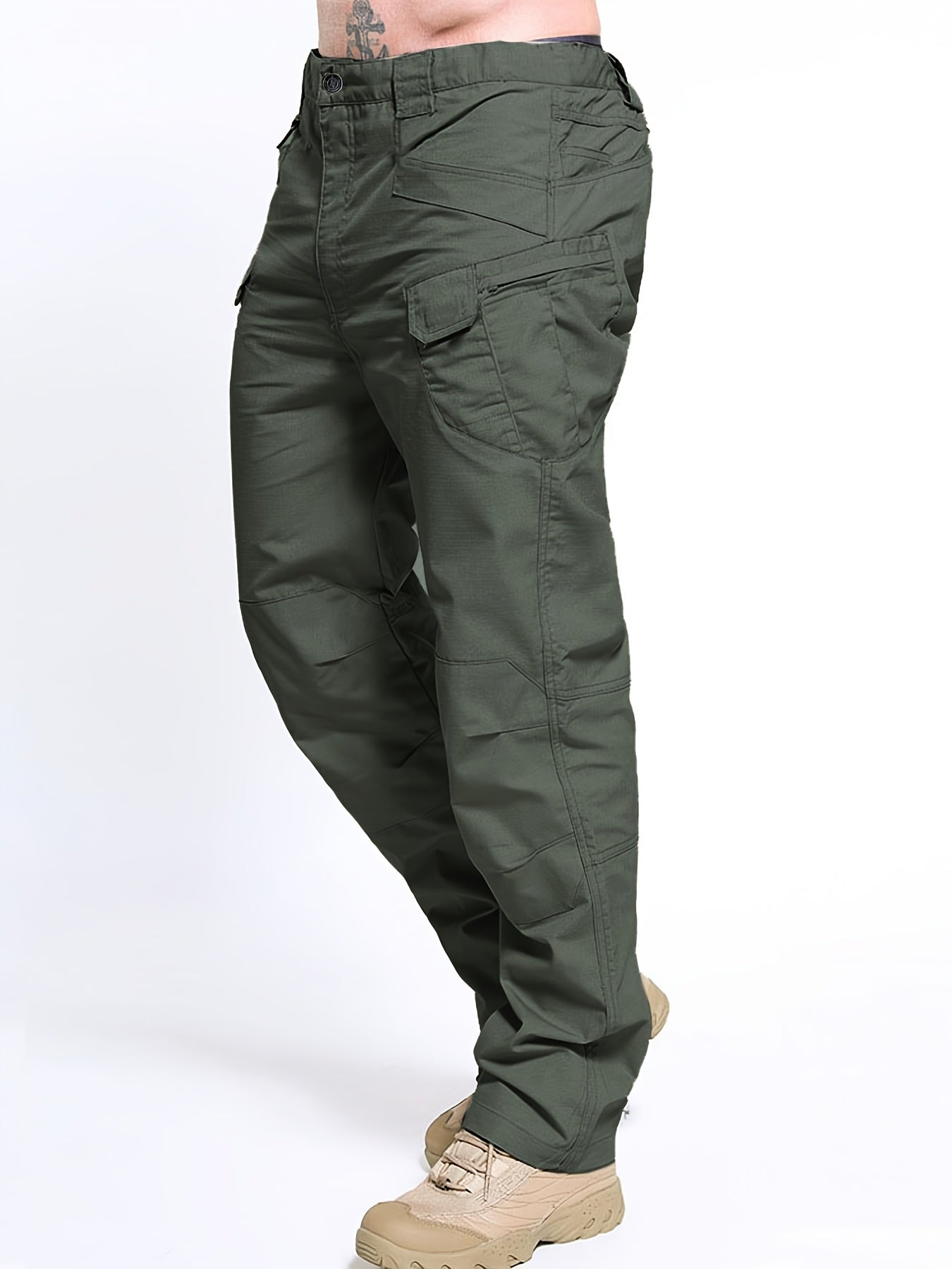 Multi-Pocket Tactical Pants - Military Outdoor Combat Trousers