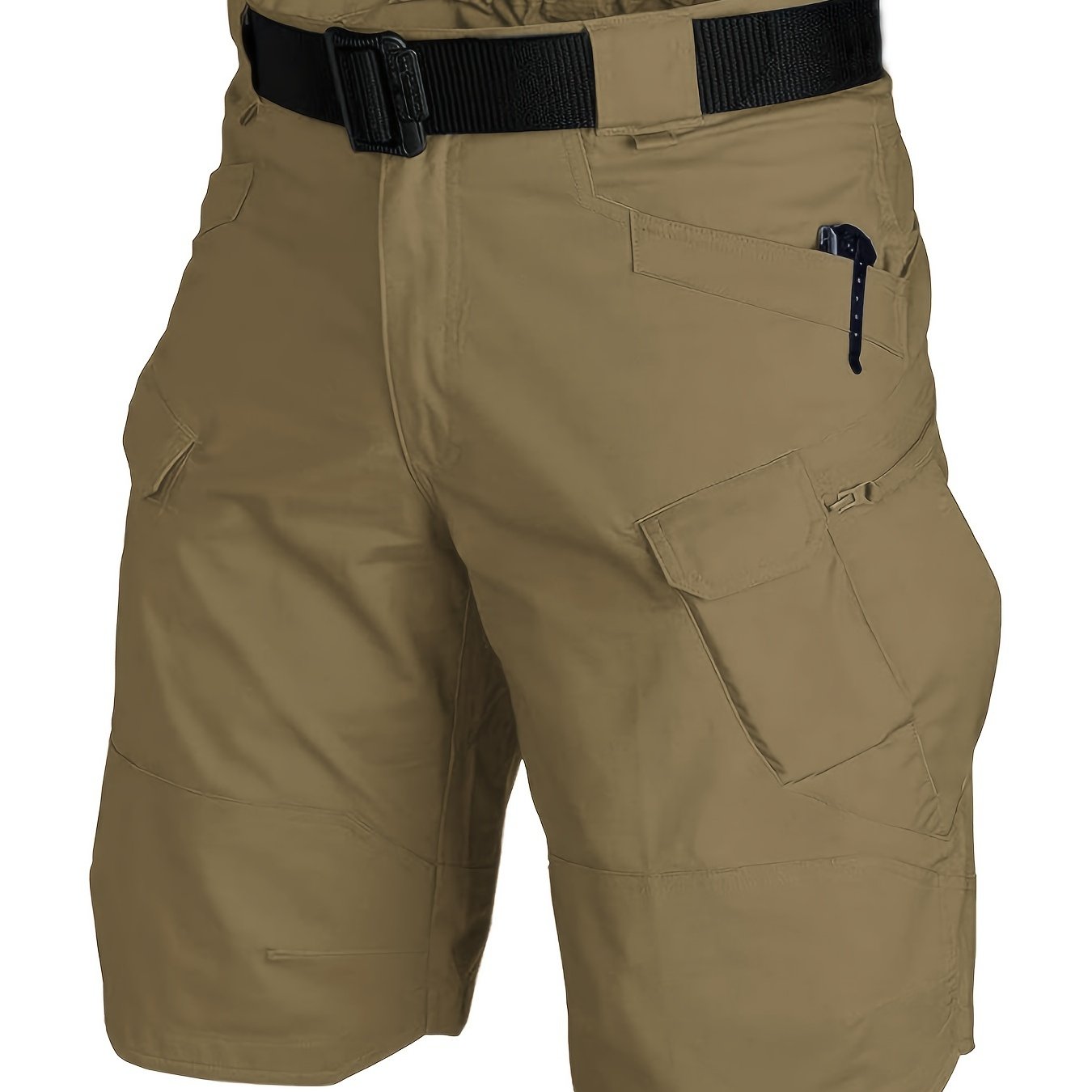 Men's Casual Tactical Shorts, Multi Pocket Shorts For Outdoor Activities
