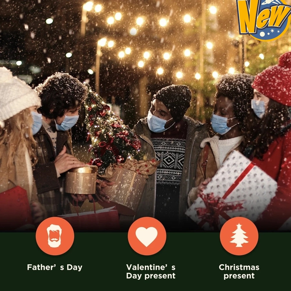 HAWARD Matte Black Safety Razor Fits All Double Edge Razor Blades Eco Friendly Shaving Razor,Made Of Bamboo&amp;Copper,Zero Waste