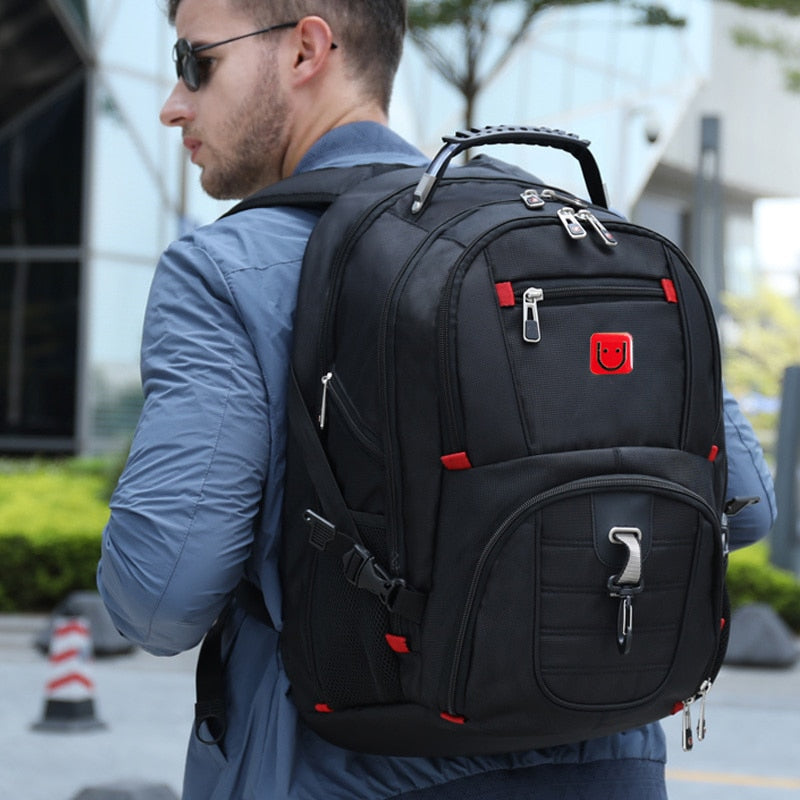 Laptop Backpack External USB Charge Computer Backpacks Anti-theft Waterproof Bags For Men Large Capacity Travel Backpacks