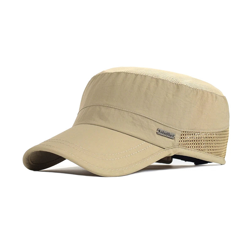Tactical Mesh Operator Cap - Quick-Dry Military Flat Top