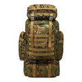 80L Waterproof Molle Tactical Backpack Military Army Hiking Camping Backpack Travel Rucksack Outdoor Sports Climbing Bag