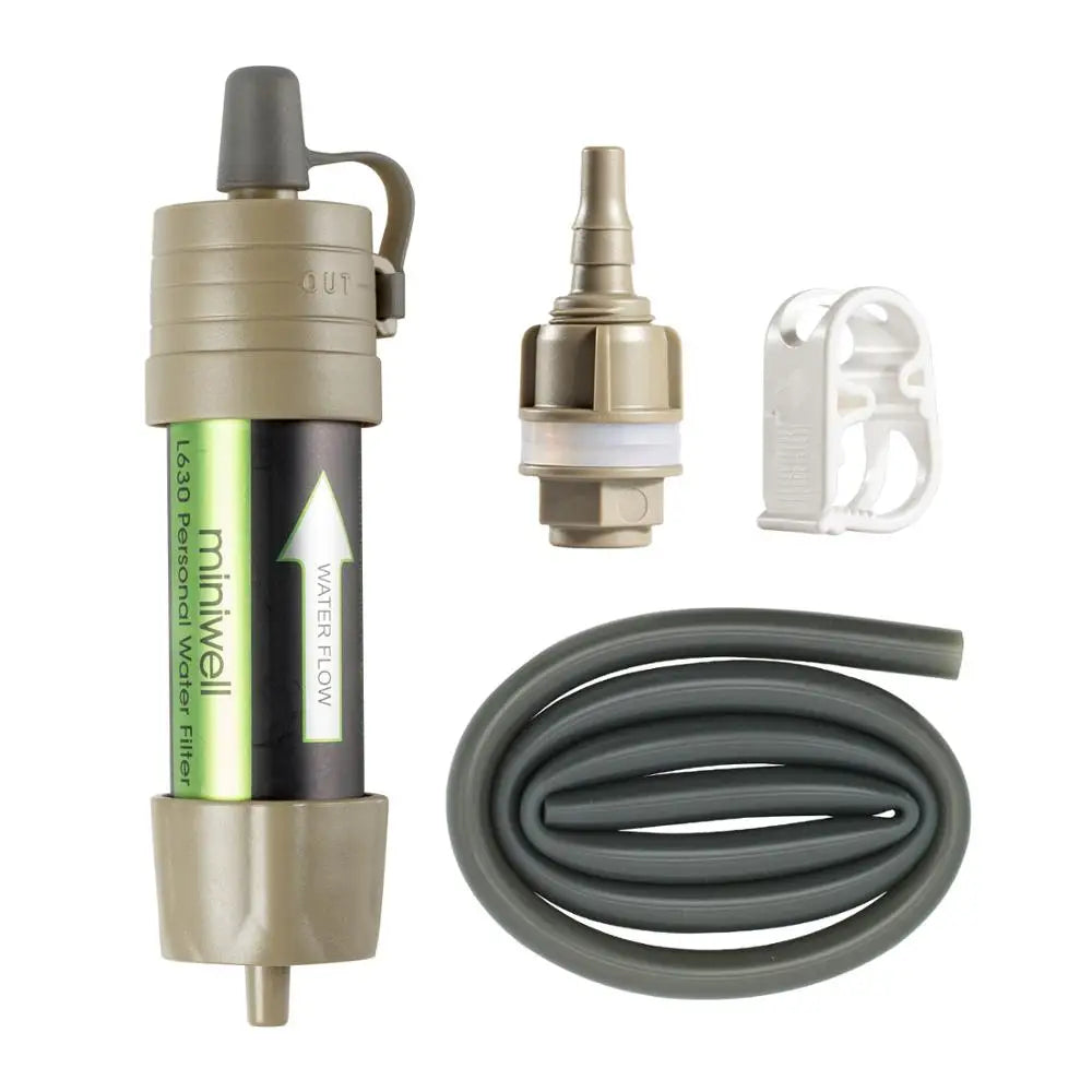 Miniwell L630 Survival Water Filter - Tactical Purification Straw