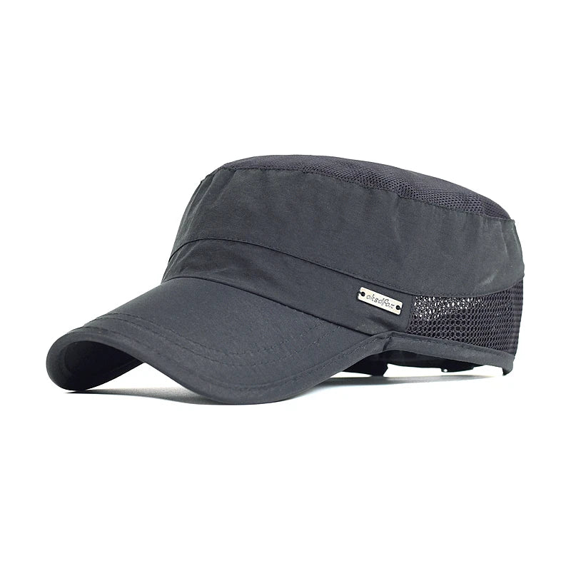 Tactical Mesh Operator Cap - Quick-Dry Military Flat Top