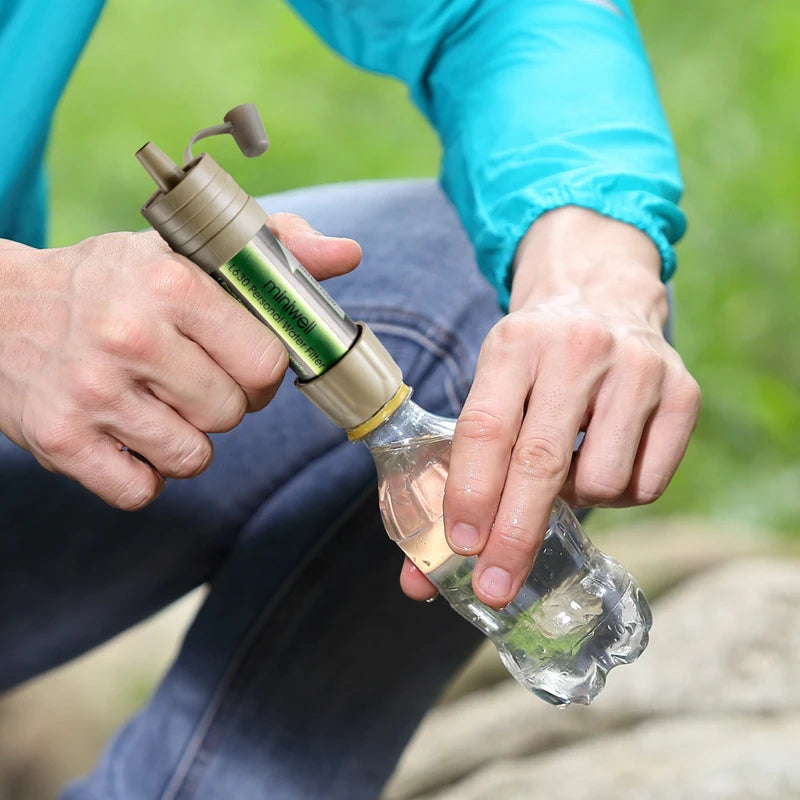 Miniwell L630 Survival Water Filter - Tactical Purification Straw
