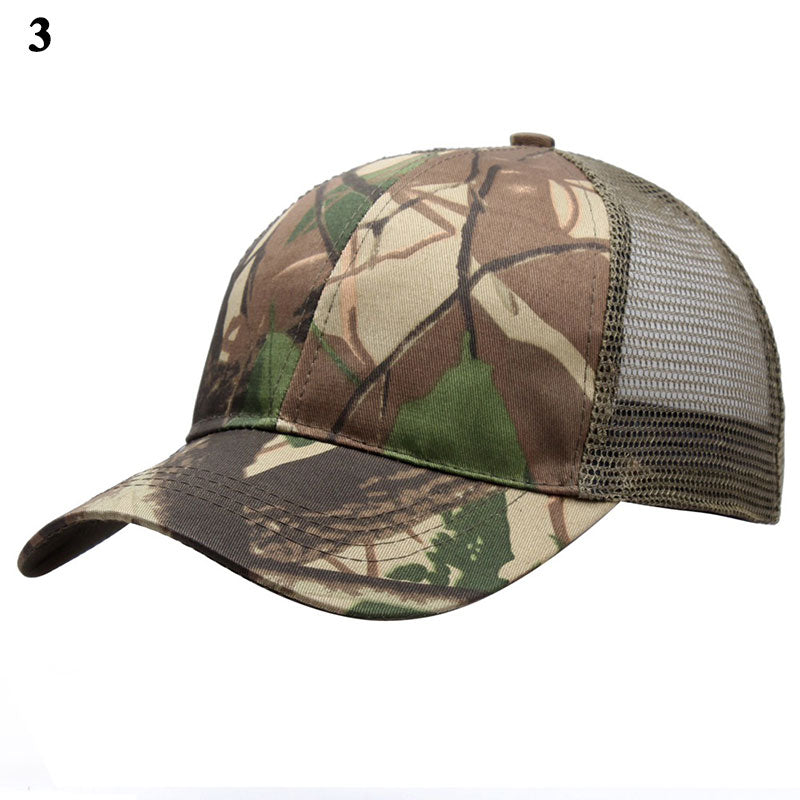 Outdoor Sport Snap back Caps Camouflage Hat Simplicity Tactical Military Army Camo Hunting Cap Hat Adult Cap