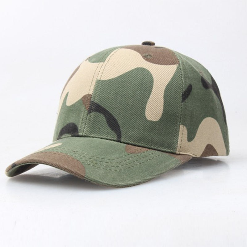 Outdoor Sport Snap back Caps Camouflage Hat Simplicity Tactical Military Army Camo Hunting Cap Hat Adult Cap