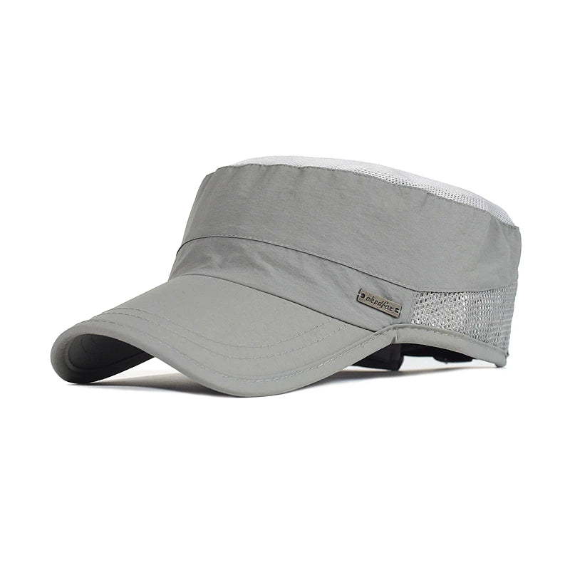 Tactical Mesh Operator Cap - Quick-Dry Military Flat Top