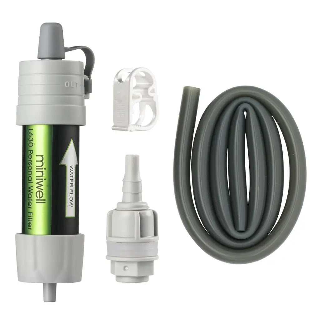 Miniwell L630 Survival Water Filter - Tactical Purification Straw