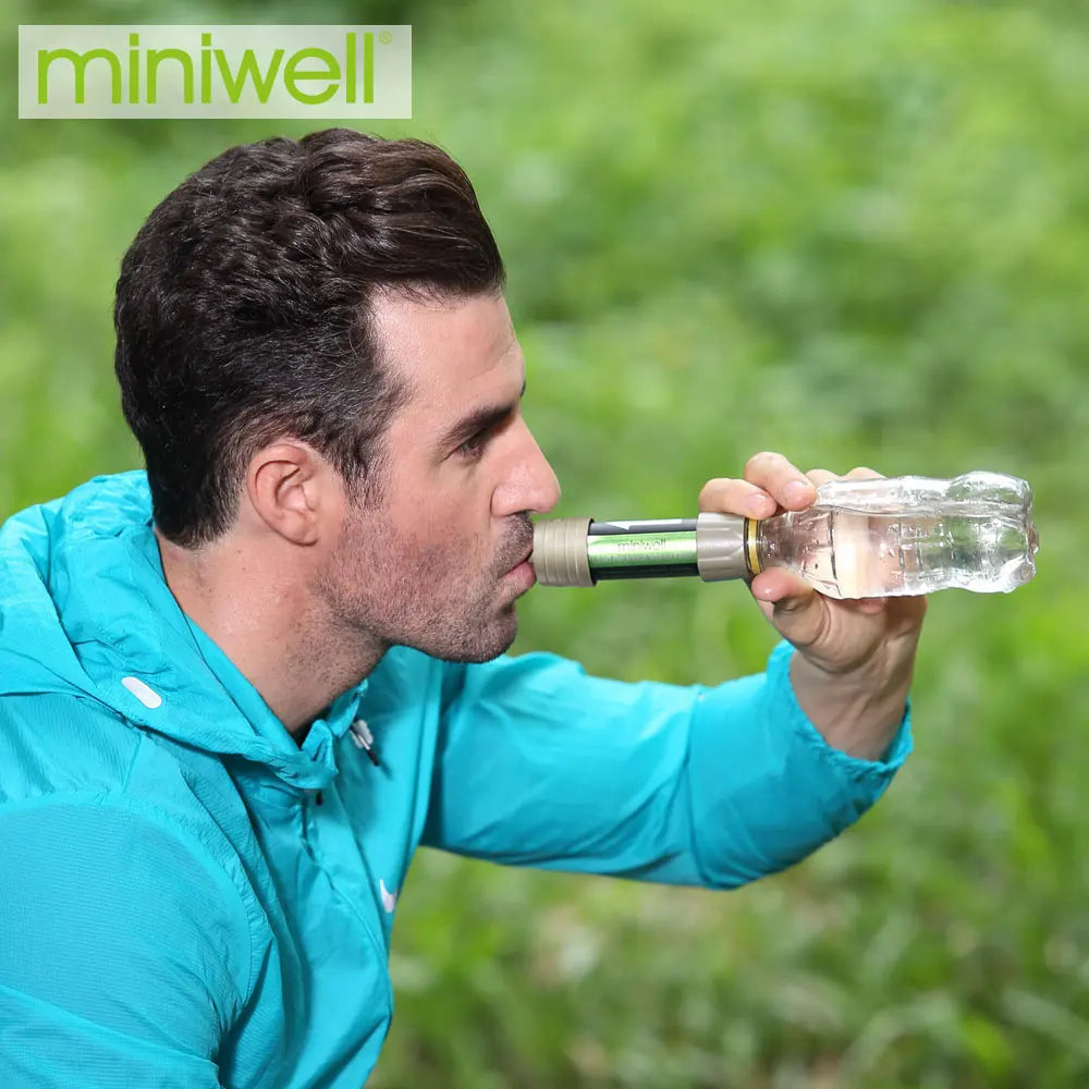 Miniwell L630 Survival Water Filter - Tactical Purification Straw