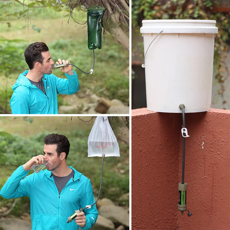 Miniwell L630 Survival Water Filter - Tactical Purification Straw