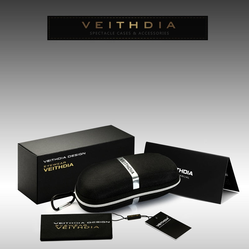 VEITHDIA Polarized Sunglasses - Premium Aluminum Frame with UV400 Protection