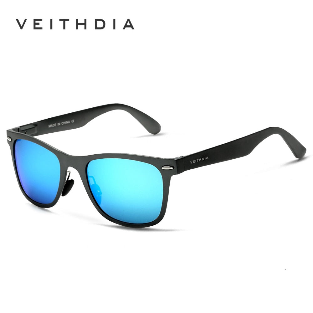 Gafas de sol polarizadas VEITHDIA - Montura de aluminio de primera calidad con protección UV400