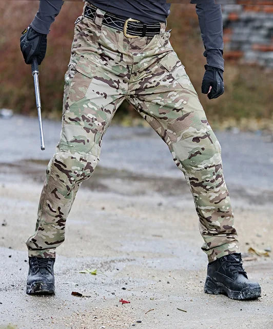 Pantalones cargo tácticos impermeables - Pantalones militares de combate multibolsillos