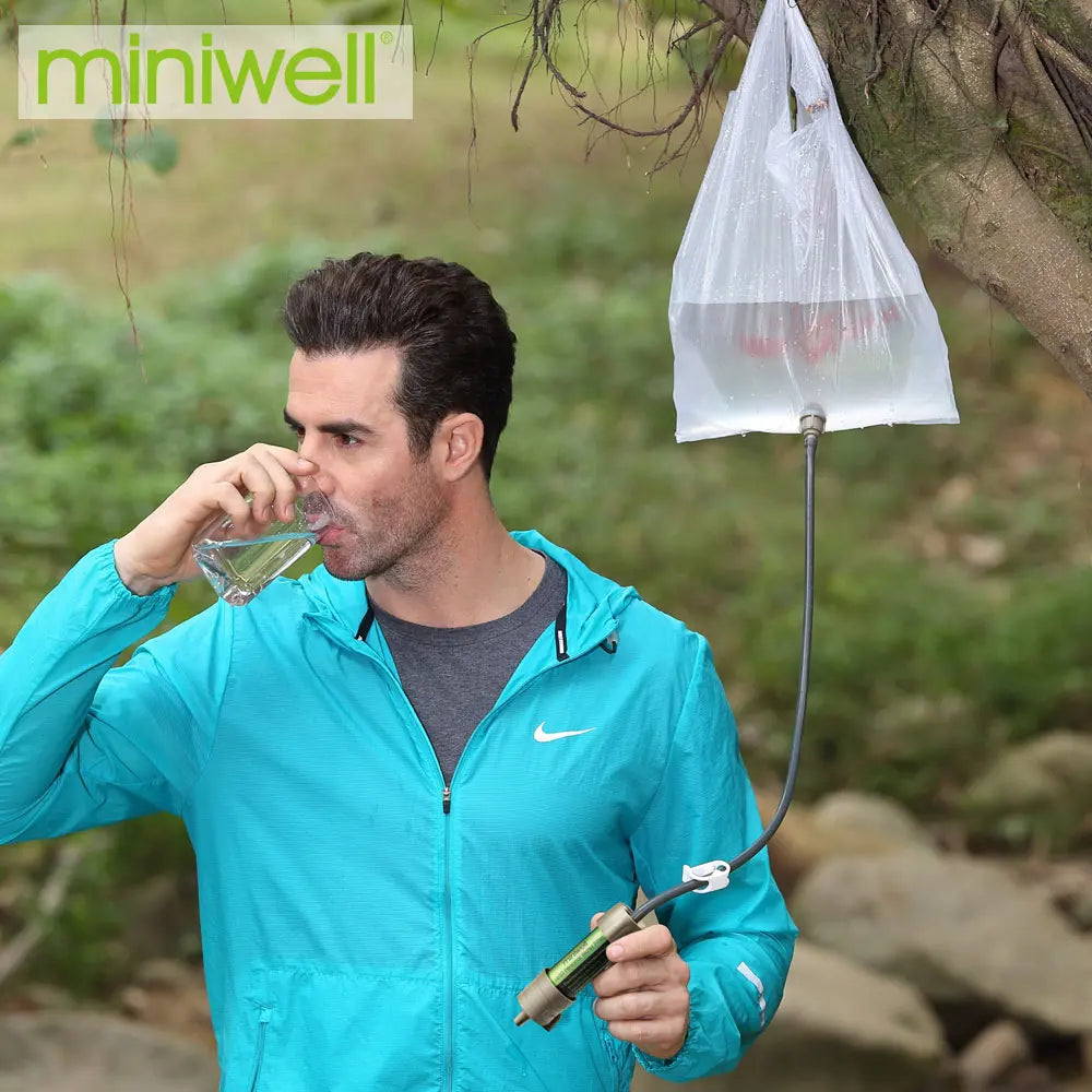 Miniwell L630 Survival Water Filter - Tactical Purification Straw