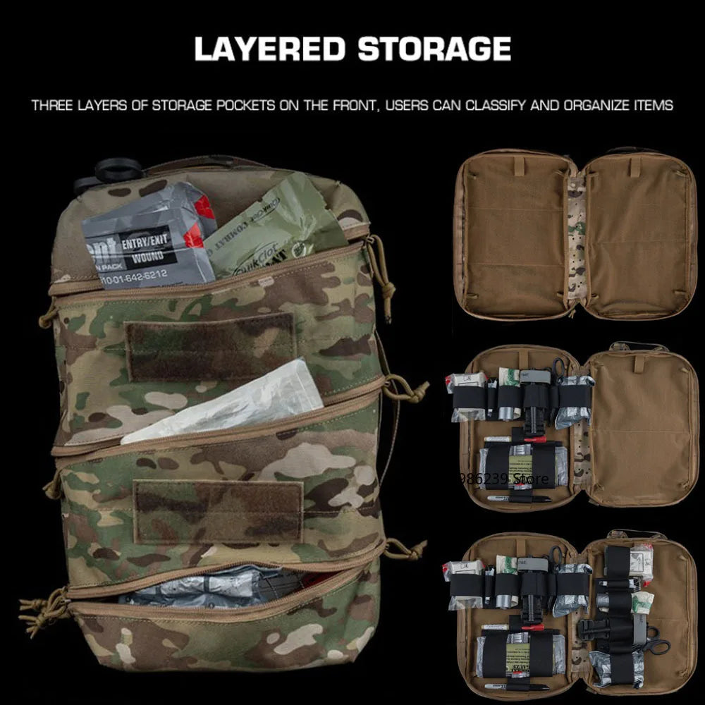 DELTA Tactical Medical Backpack - Military First Aid Assault Pack
