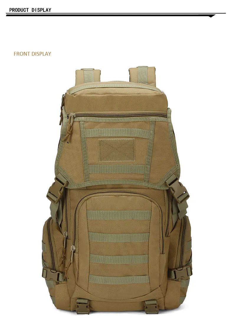Military-Grade MOLLE Rucksack