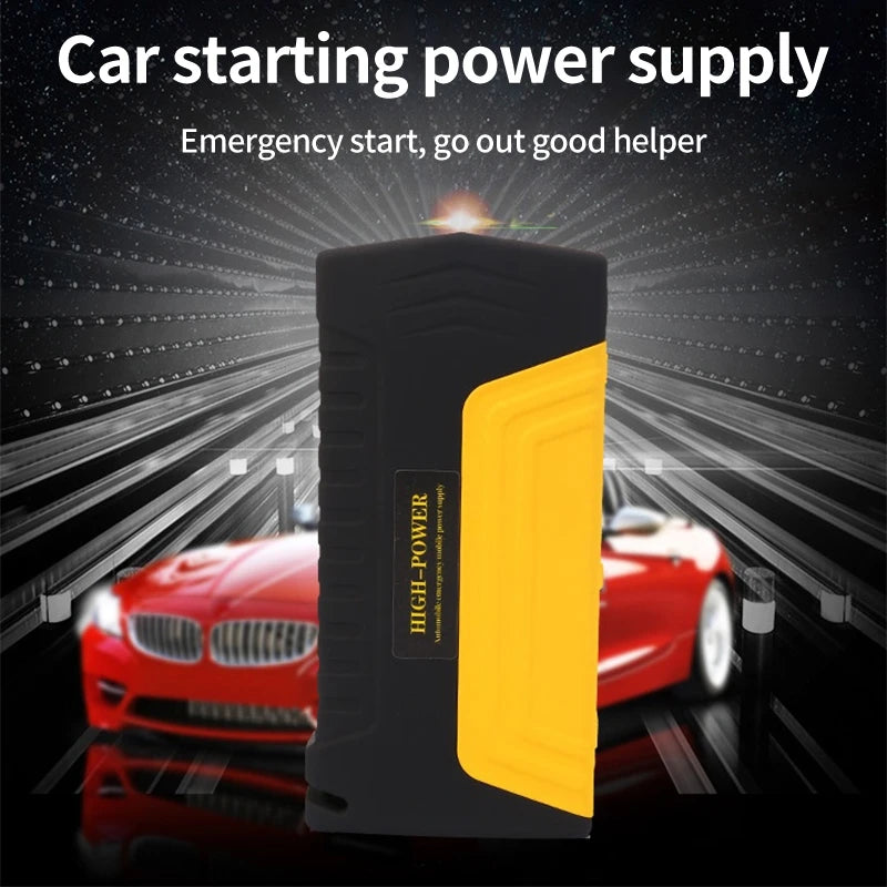 3-in-1 Car Jump Starter - 12V 16800mAh Power Bank
