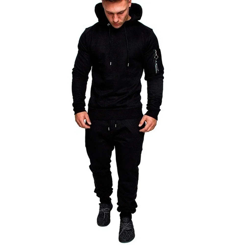 Tactical Performance Hoodie Set - Military-Style Training Gear