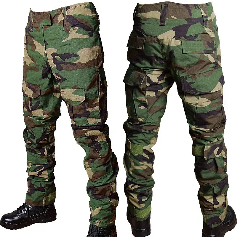 Military Tactical Uniform Set - Combat Shirt & Cargo Pants