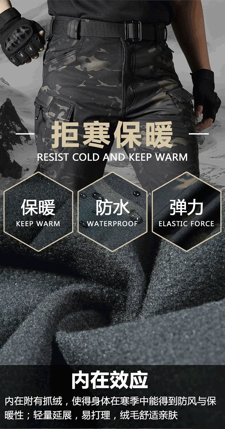 WOLF ENEMY Tactical Winter Set - Sharkskin Waterproof Combat Suit