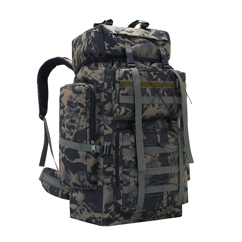 Premium 70L Expedition Backpack - Professional Grade Tactical Rucksack