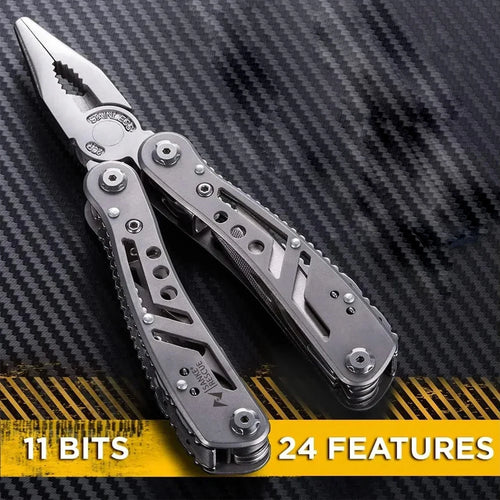 24‑in‑1 Professional Multitool Pliers – Survival & EDC Gear
